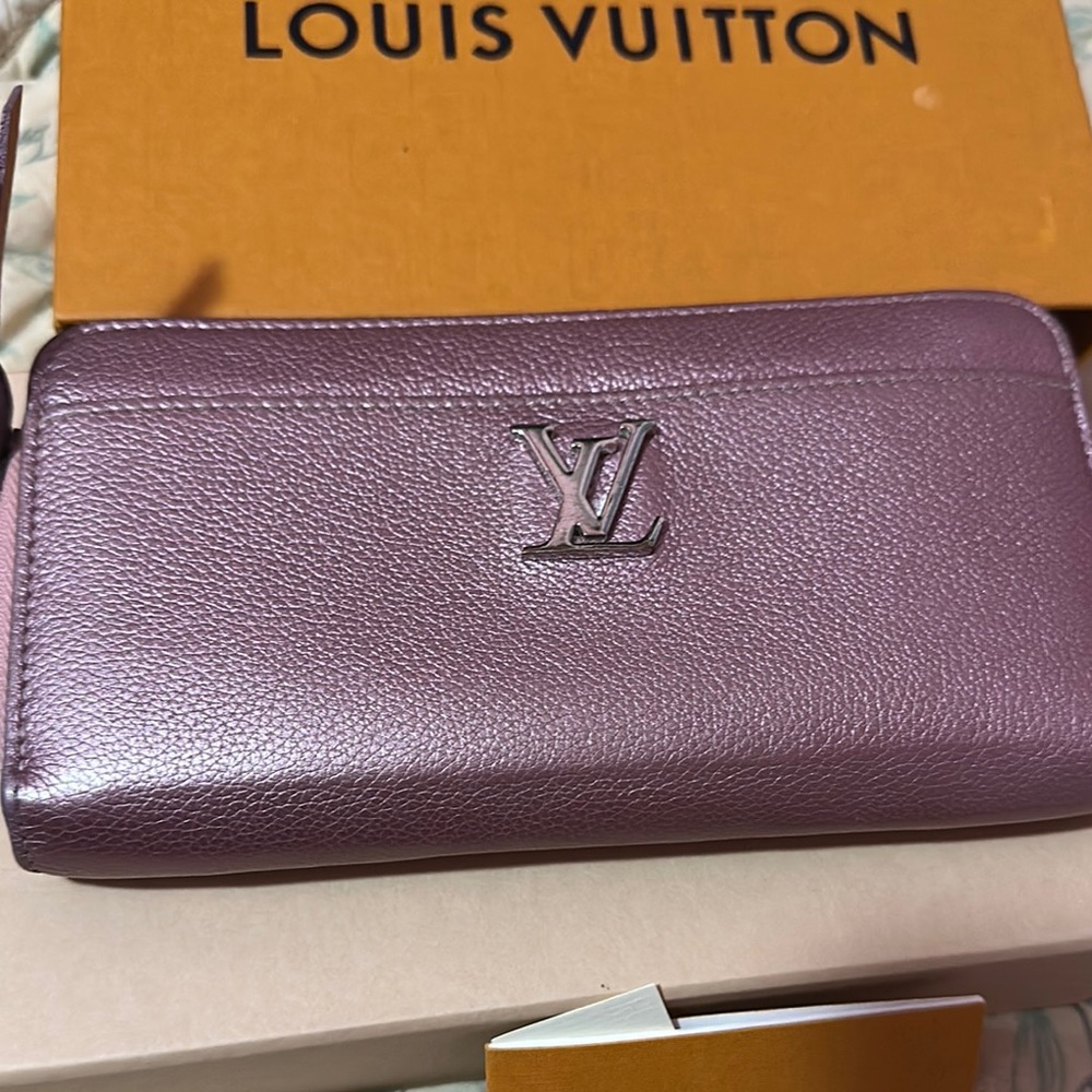 Louis Vuitton Purple Wallet